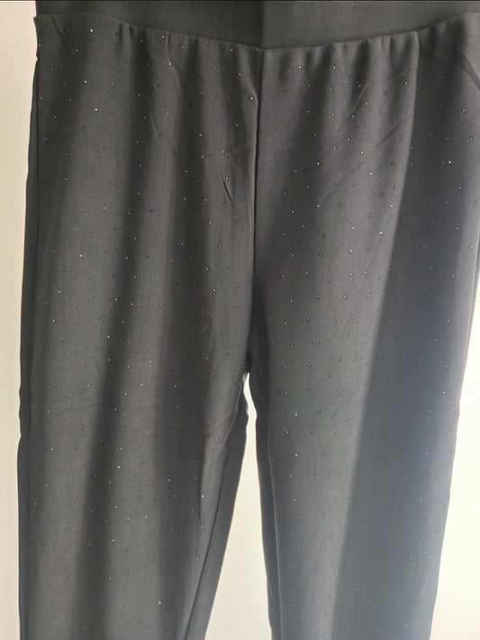 LEGGINGS GLITTER NERI