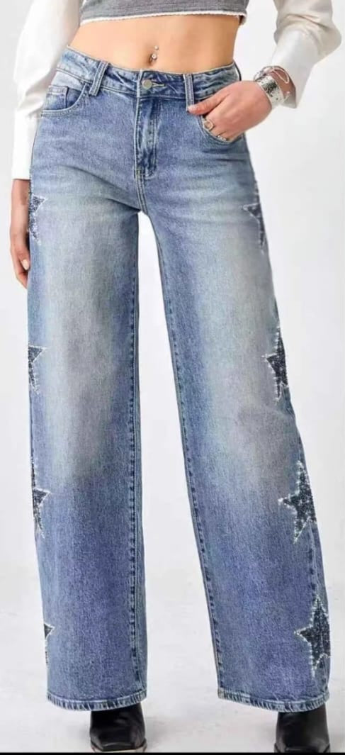 JEANS STELLATO WIDE LEG