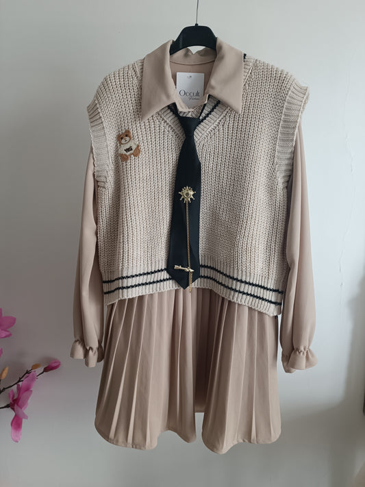 SET TEDDY ABITO+GILET