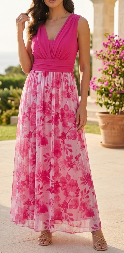 ABITO CERIMONIA ROYAL FLOWERS