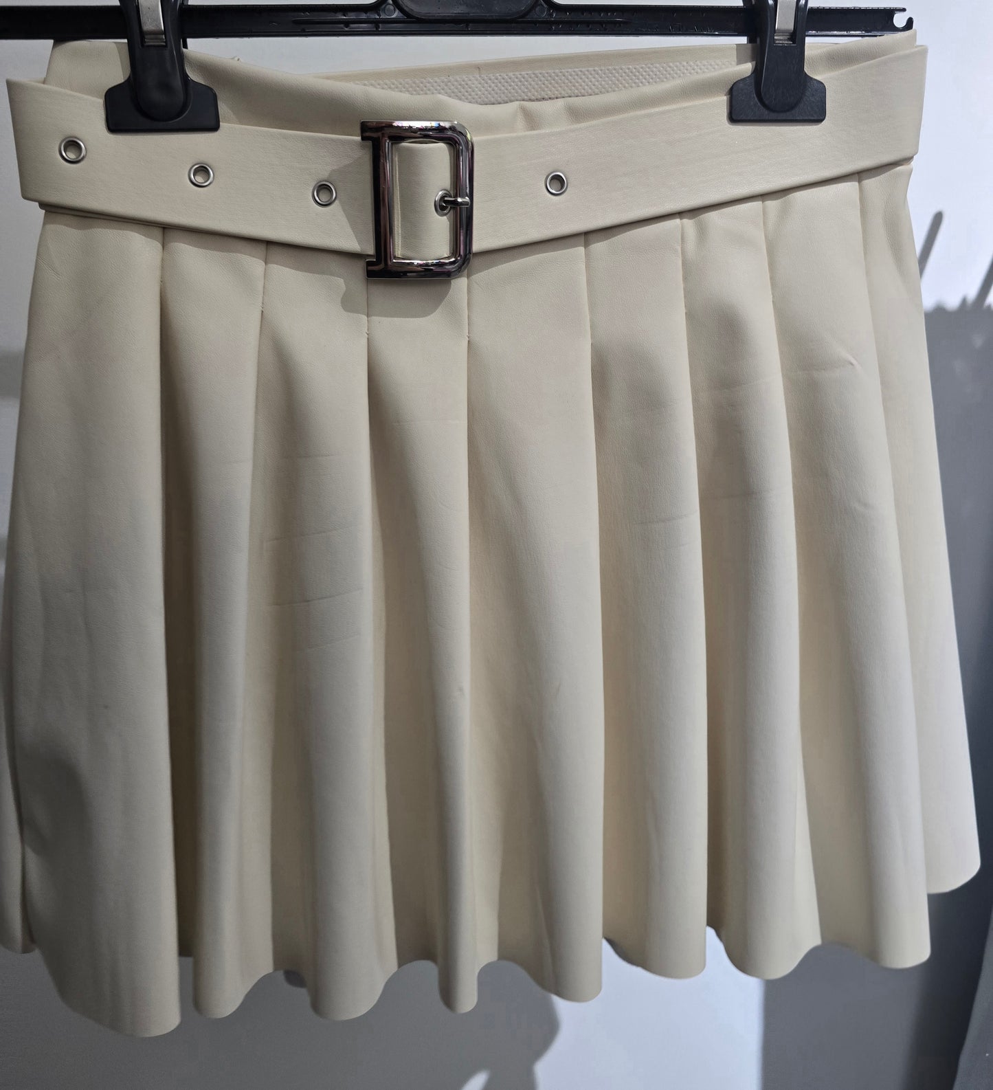 GONNA ECOPELLE PIEGHE