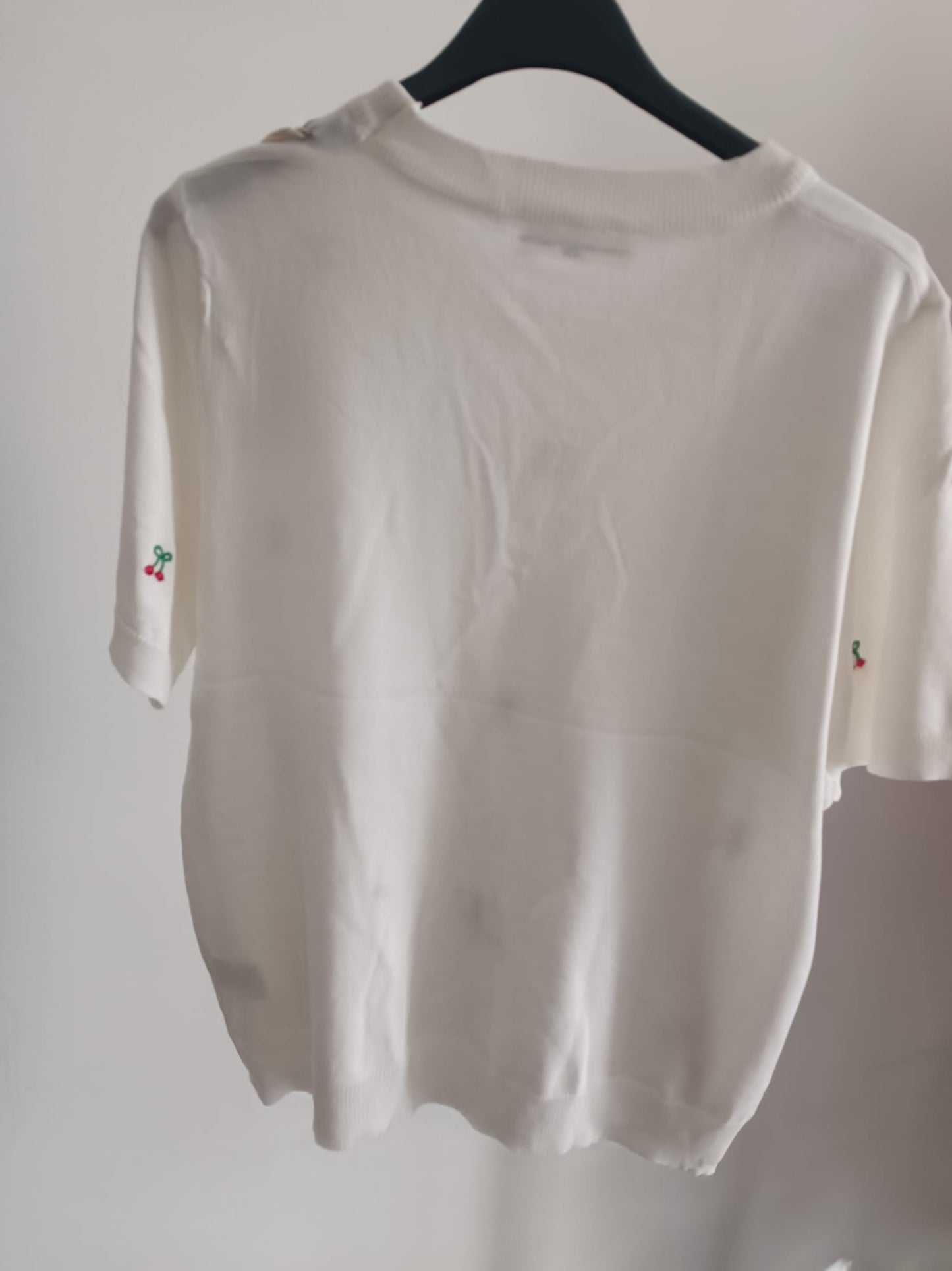 MAGLIA IN FILO CILIEGIA