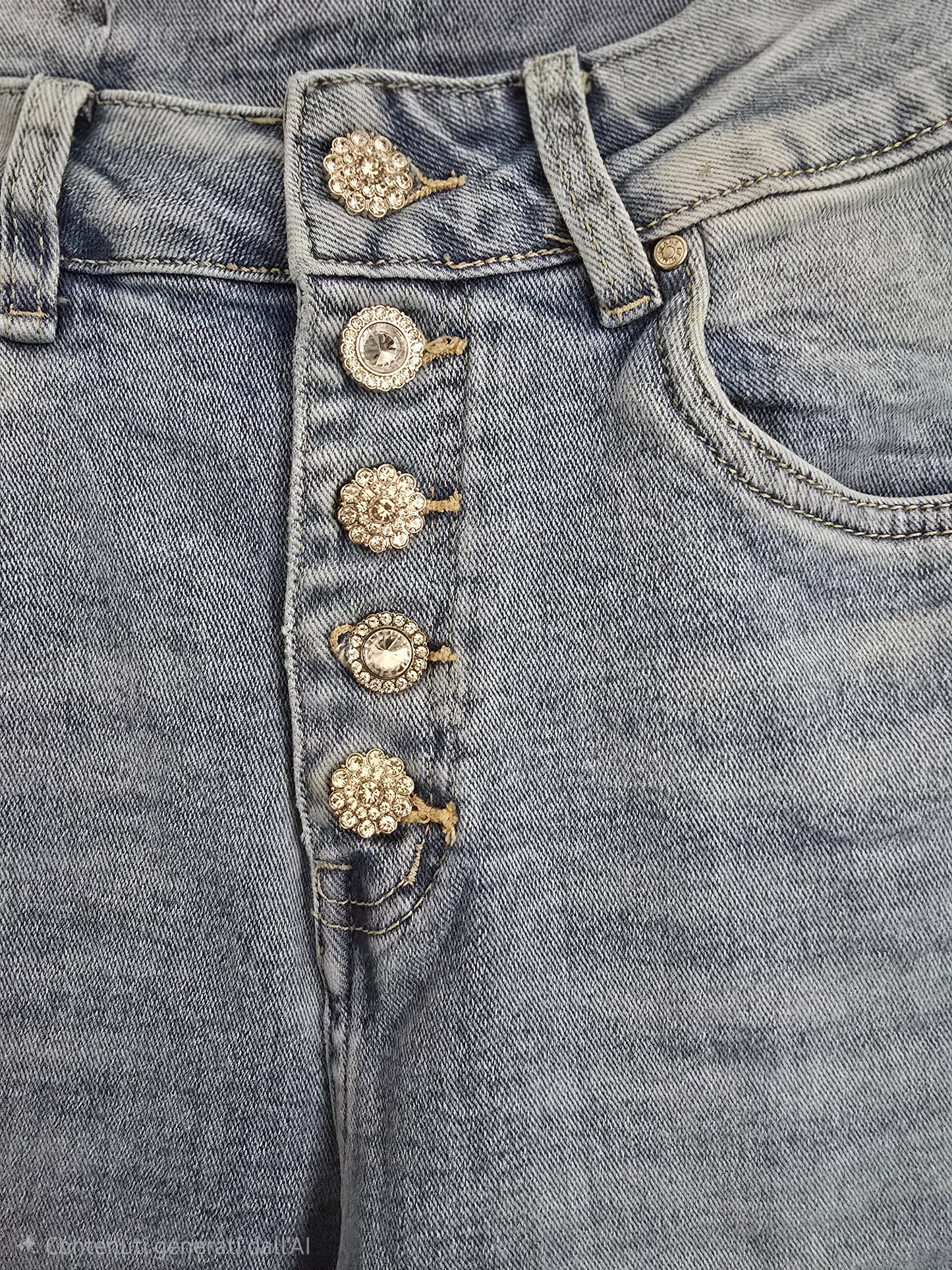 JEANS BOTTONI LUXURY