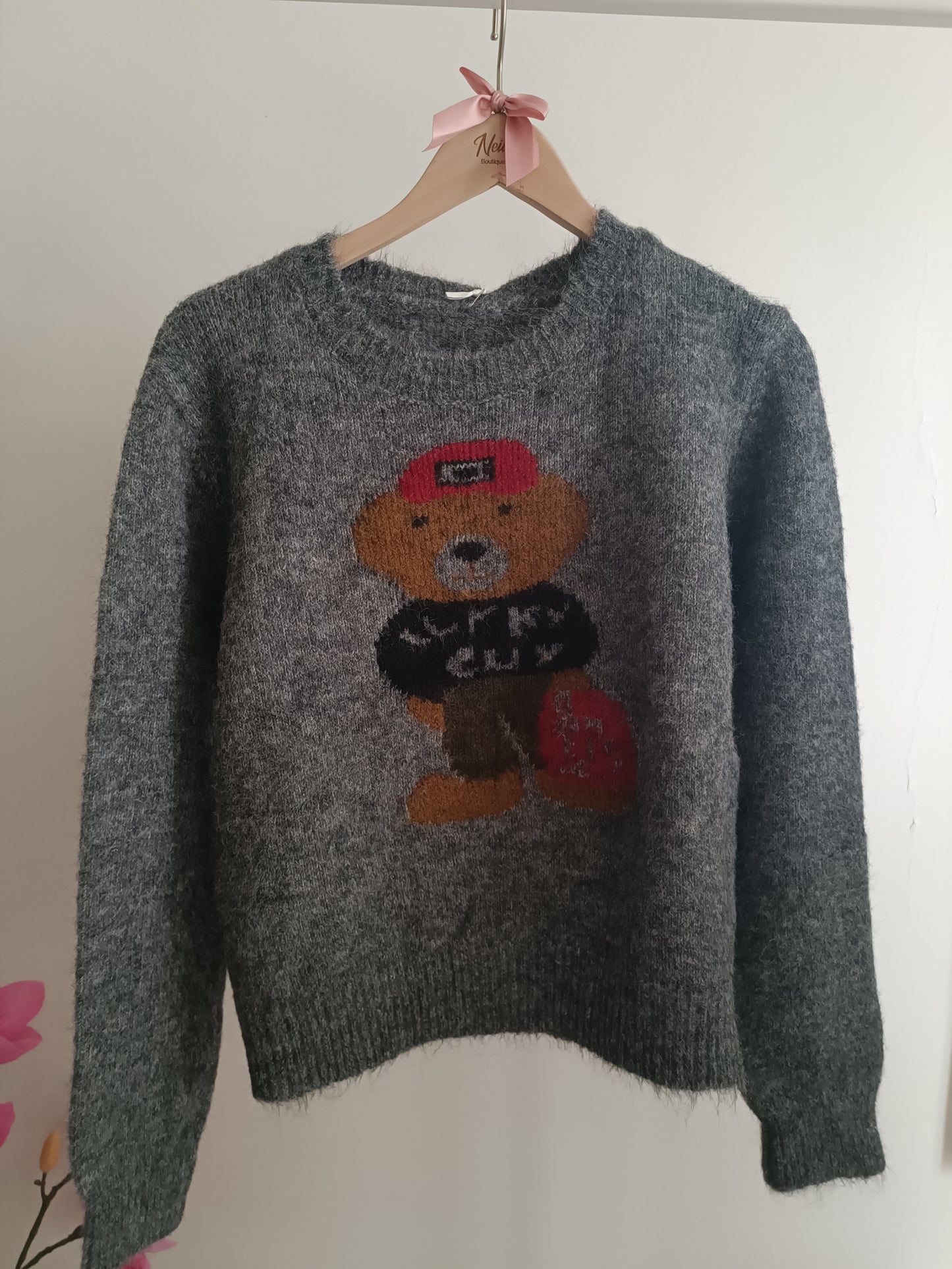 MAGLIONE TEDDY BERRETTO
