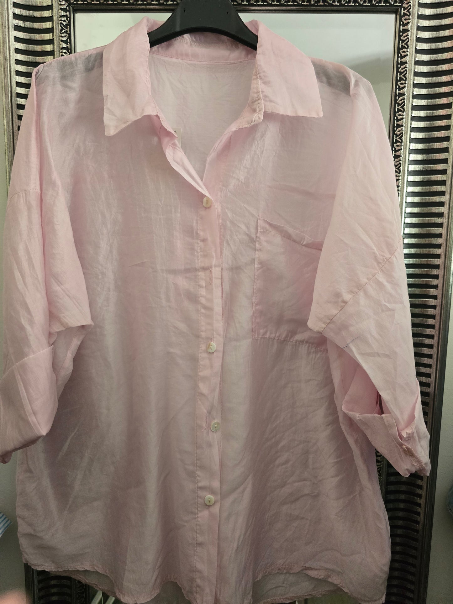 CAMICIA SEMIVELATA