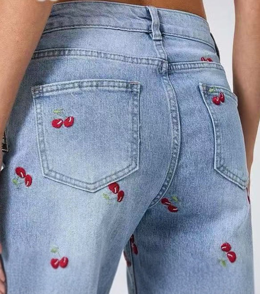 JEANS CHERRY CILIEGIA