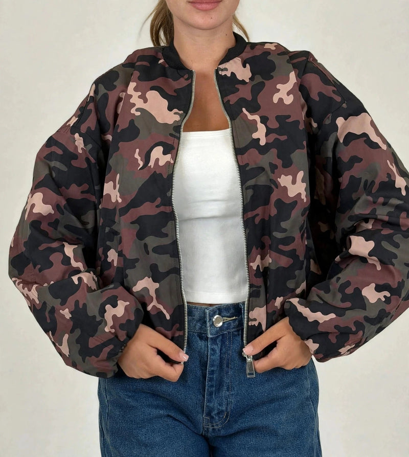 BOMBER MIMETICO