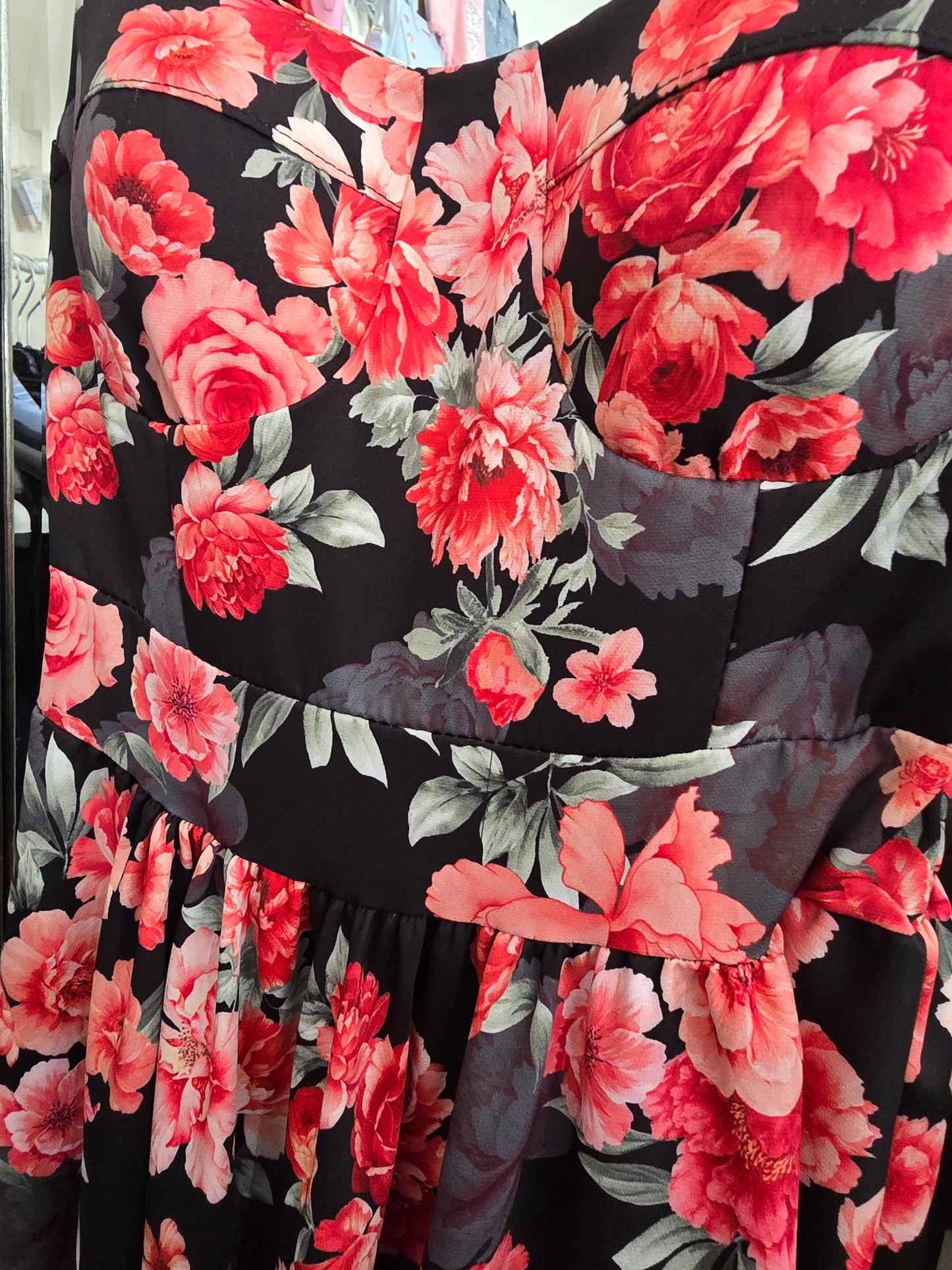 DRESS ABITO LUNGO FLOWERS 4 colori