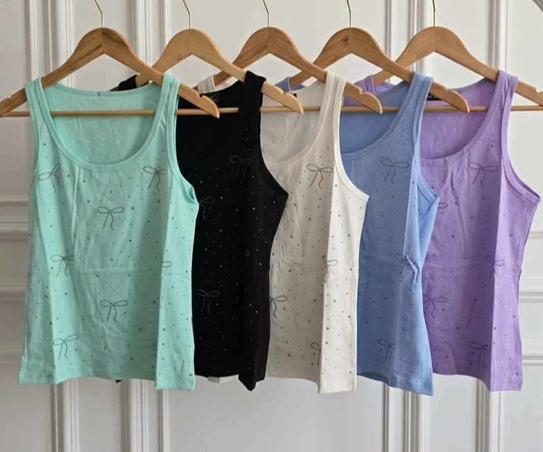 CANOTTA FIOCCHETTI (vari colori)