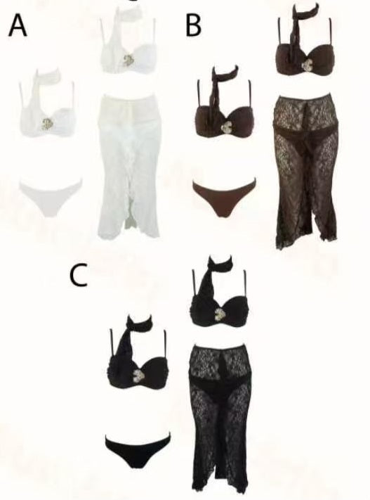 COORDINATO BIKINI 4 PEZZI