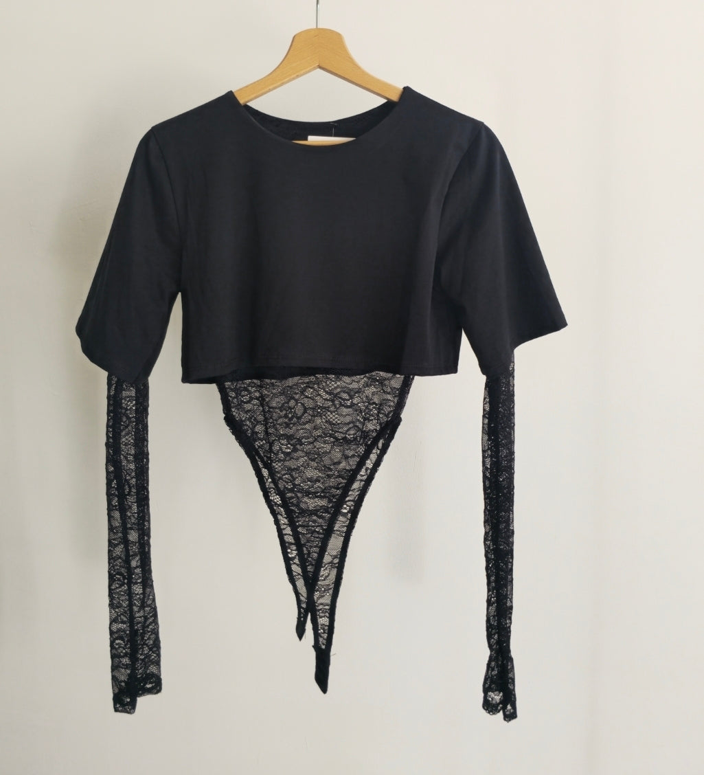 BODY PIZZO NERO MARRONE E BIANCO