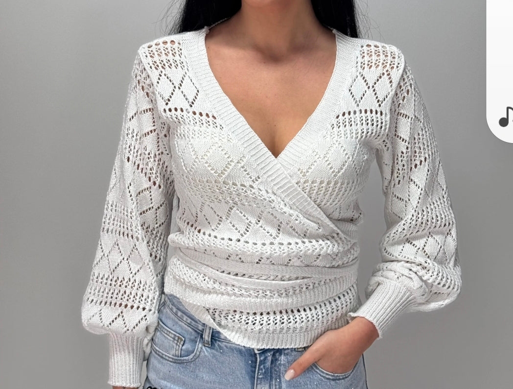 INCROCIATINA CARDIGAN 5 COLORI