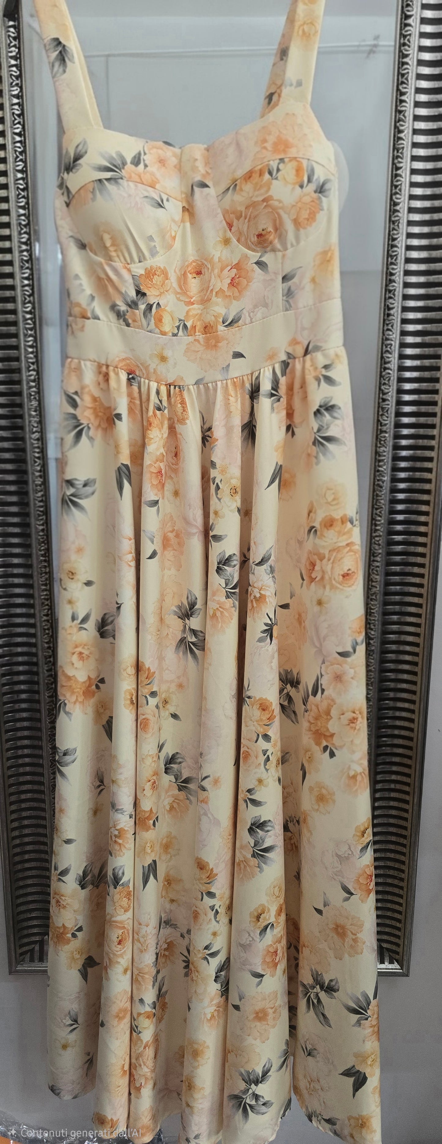 DRESS ABITO LUNGO FLOWERS 4 colori