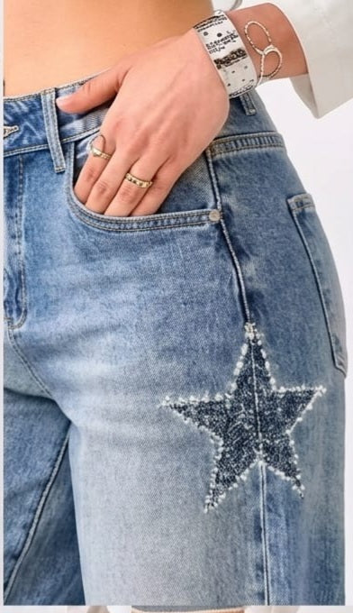 JEANS STELLATO WIDE LEG
