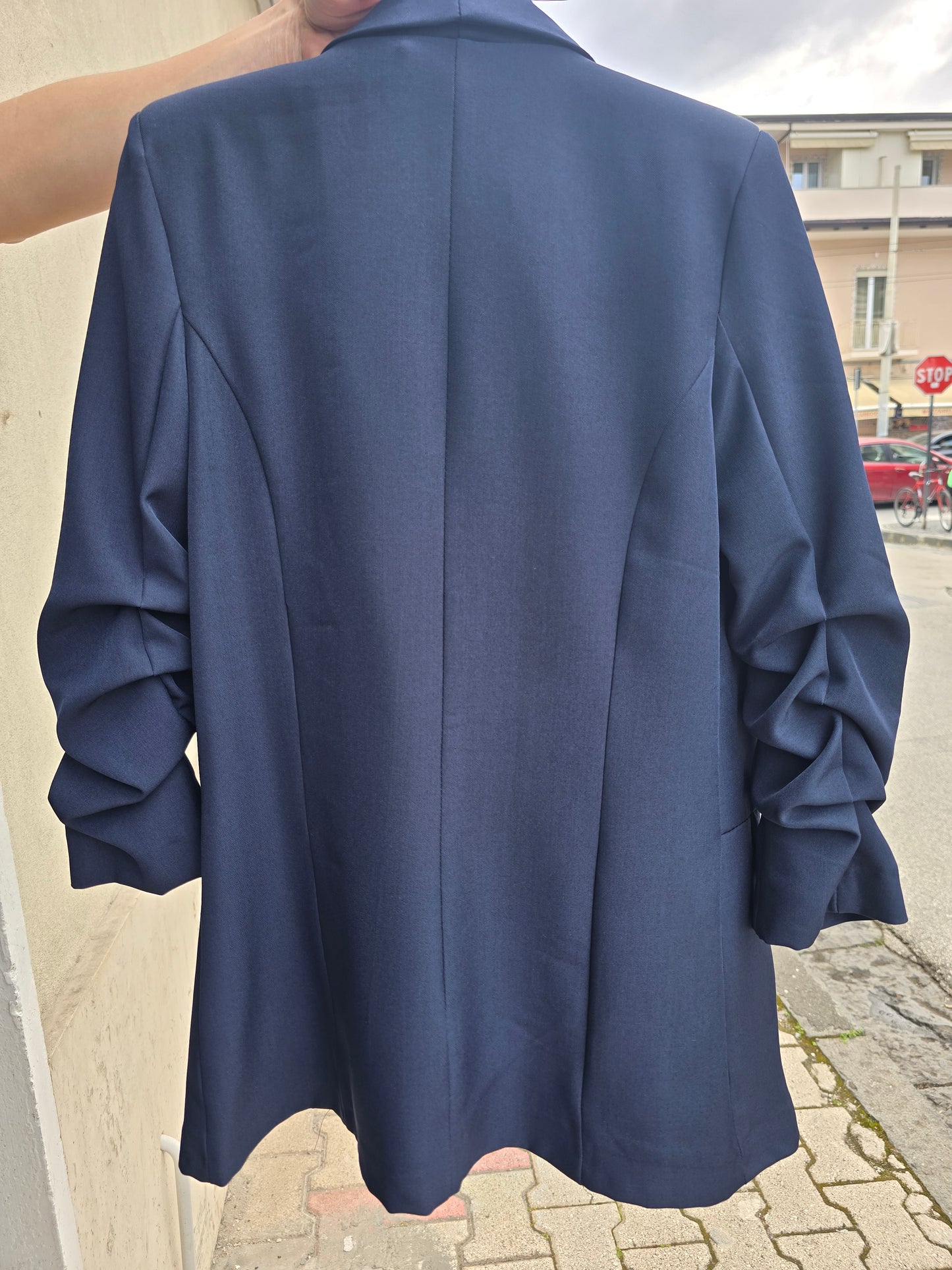 BLAZER MANICA ARRICCIATA 5 COLORI