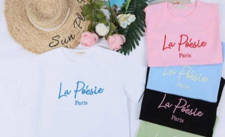 T-SHIRT LA POESIE
