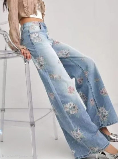 JEANS FLORAL CHIC SOFT