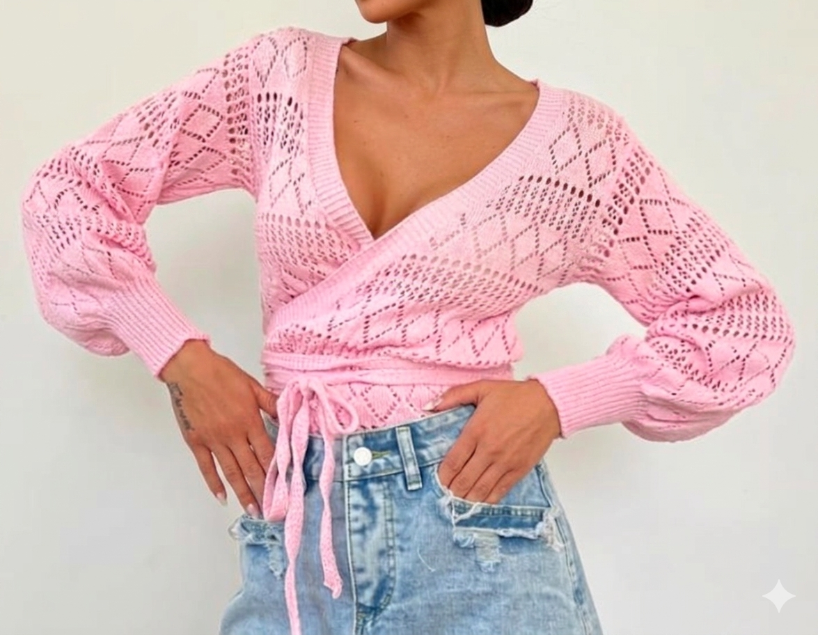 INCROCIATINA CARDIGAN 5 COLORI