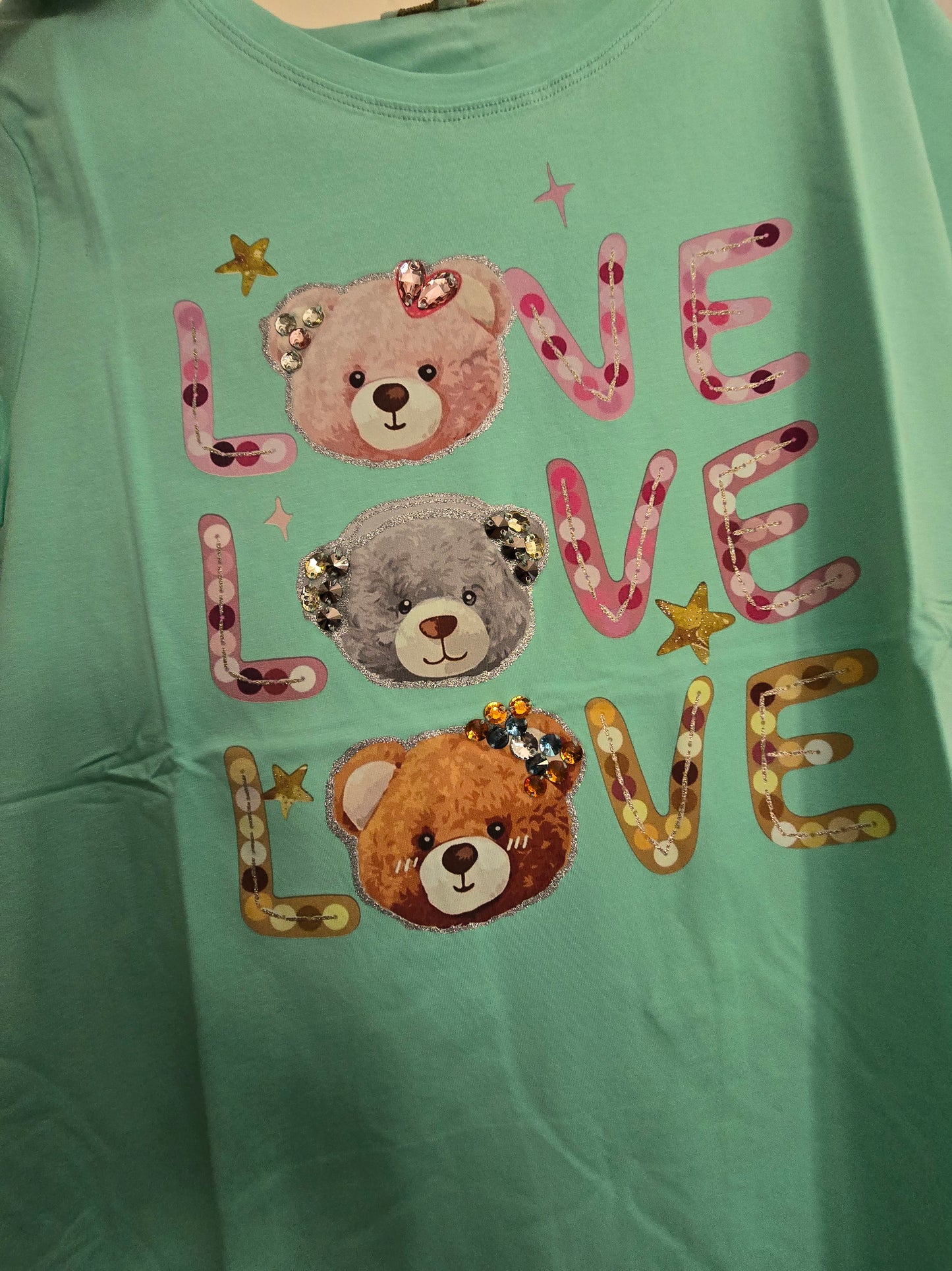 T-SHIRT TEDDY LOVE LOVE