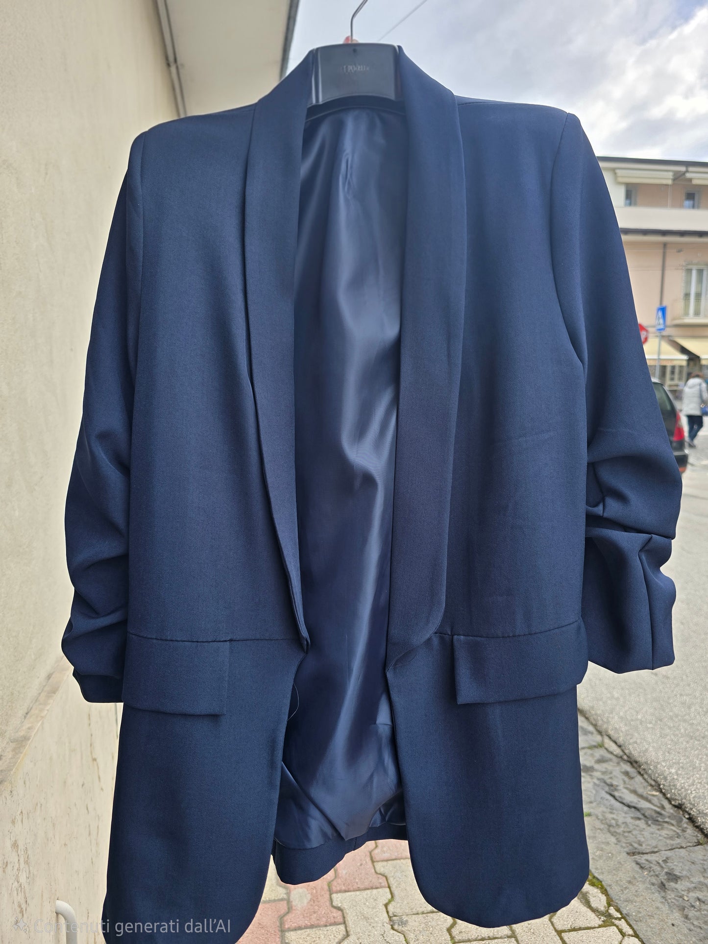 BLAZER MANICA ARRICCIATA 5 COLORI
