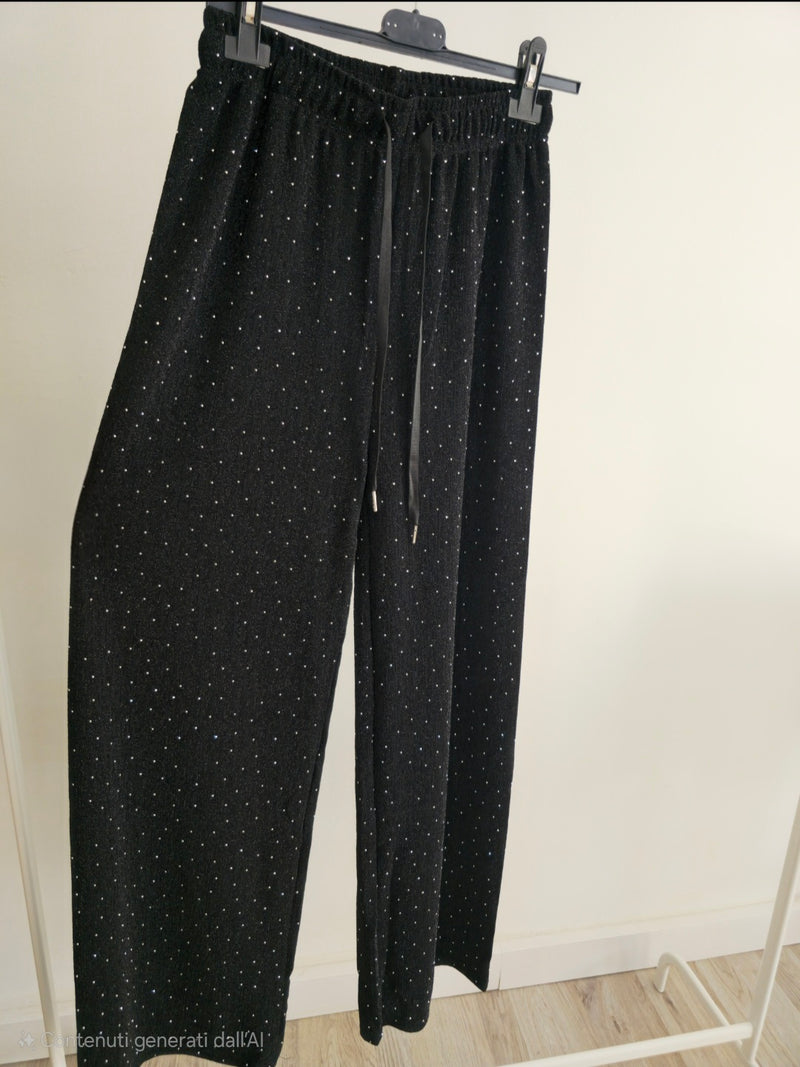PANTALONI MORBIDI GLITTER