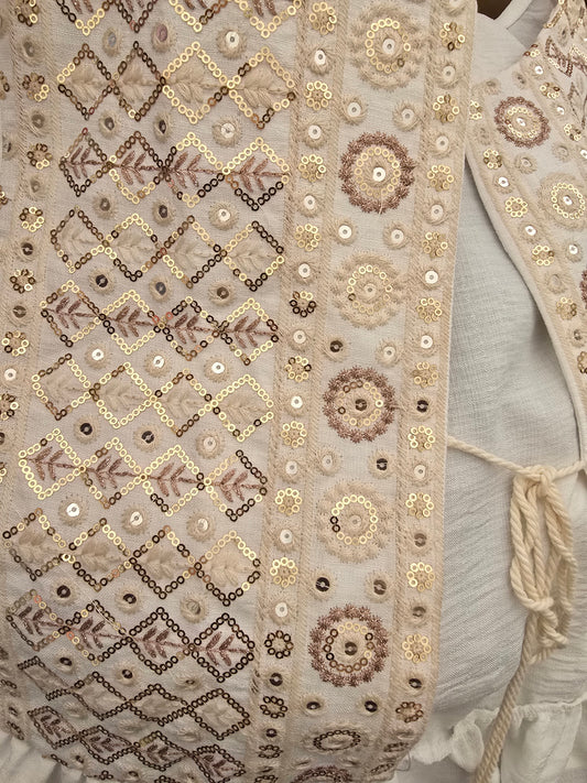 CAMICETTA GILET BON CHIC 3 COLORI