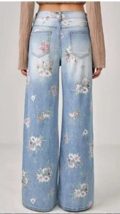 JEANS FLORAL CHIC SOFT