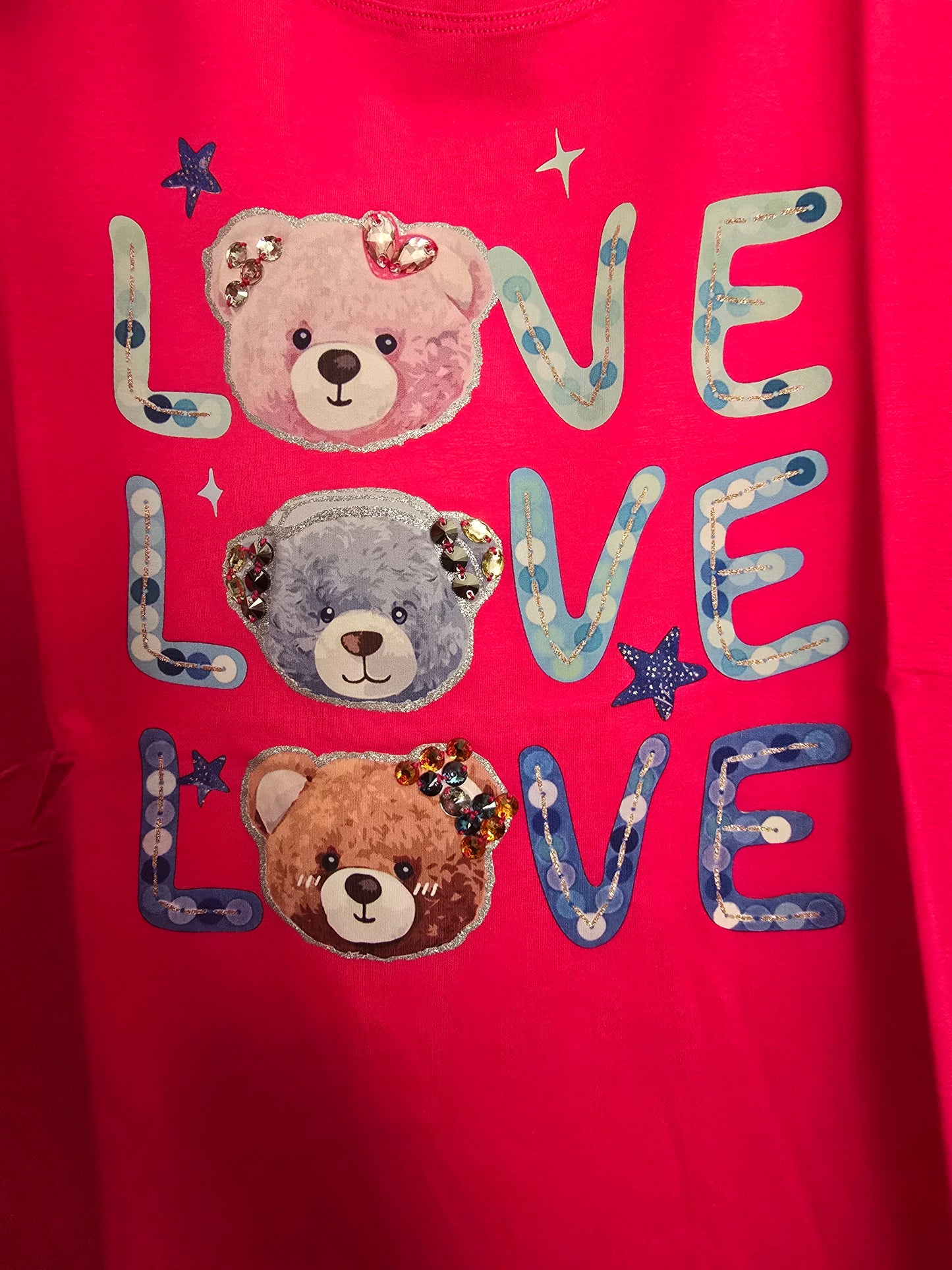 T-SHIRT TEDDY LOVE LOVE