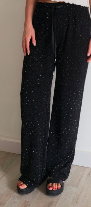 PANTALONI MORBIDI GLITTER