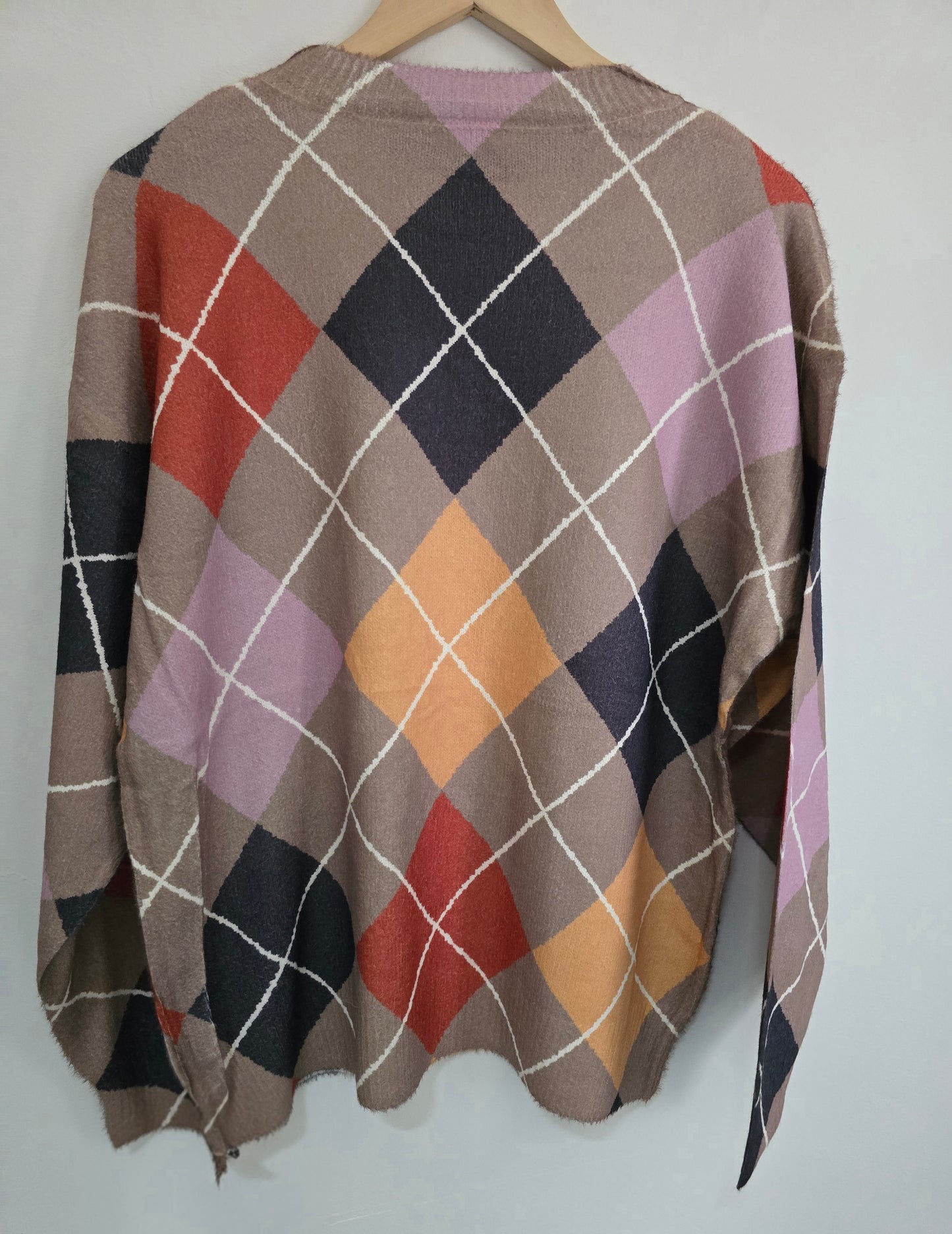 MAGLIONE TEDDY ROMBO