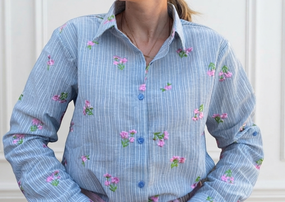CAMICIA SOFT FLOWER