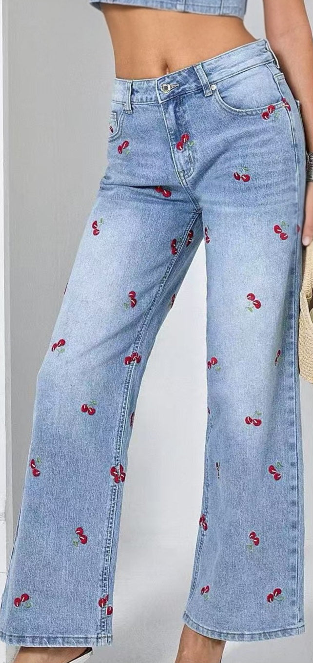 JEANS CHERRY CILIEGIA