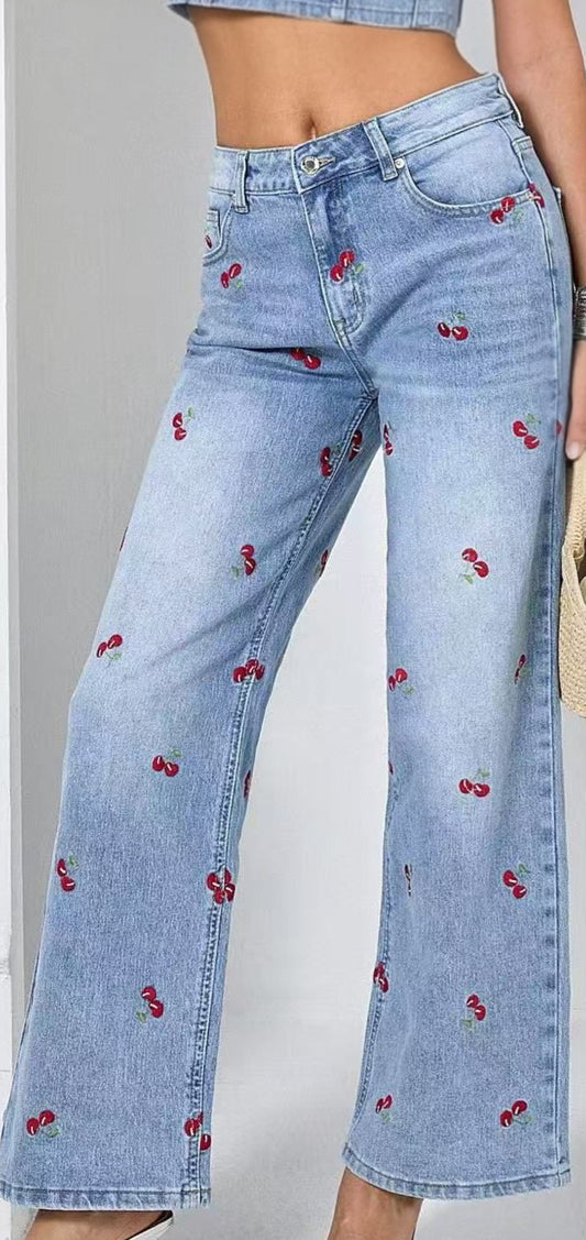 JEANS CHERRY CILIEGIA