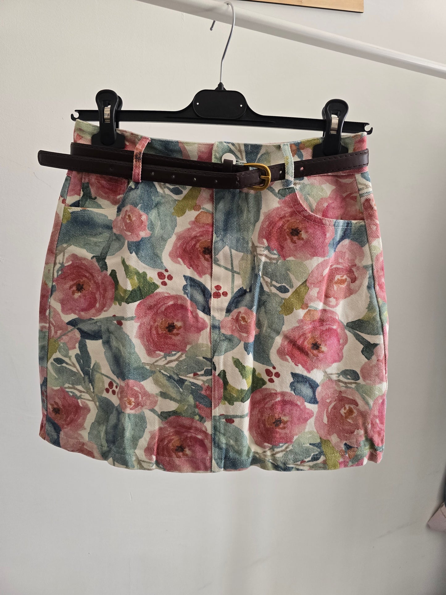 GONNE IN DENIM MILLEFIORI 2 varianti colori