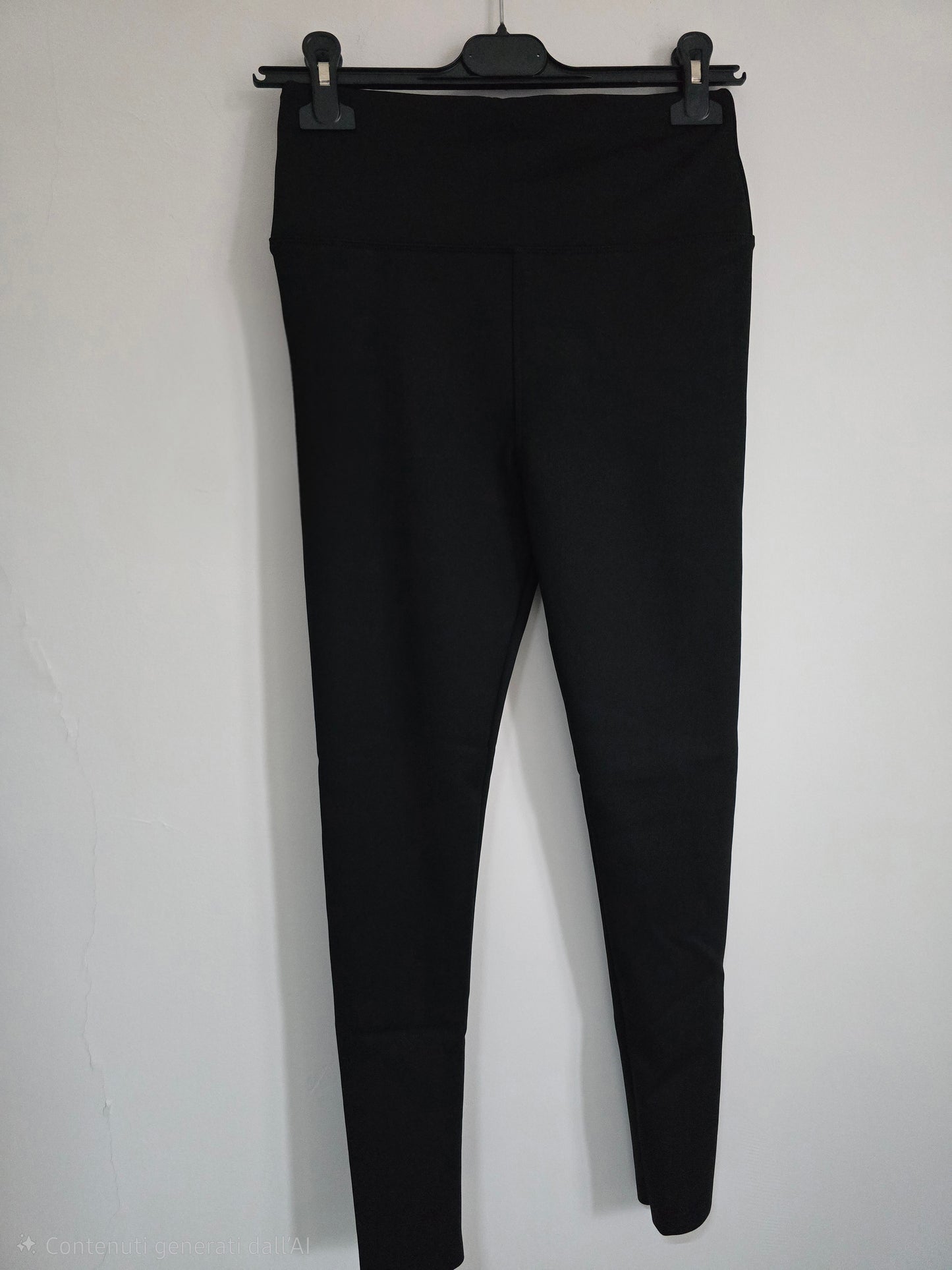 LEGGINGS LUCIDO E OPACO FELPATO