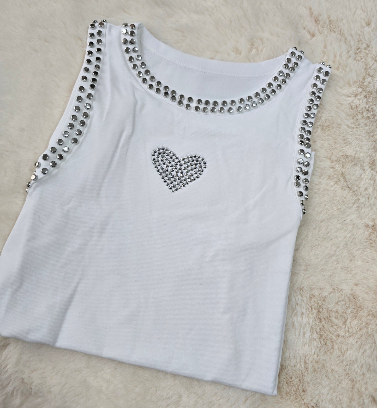 CANOTTA CUORE E STRASS