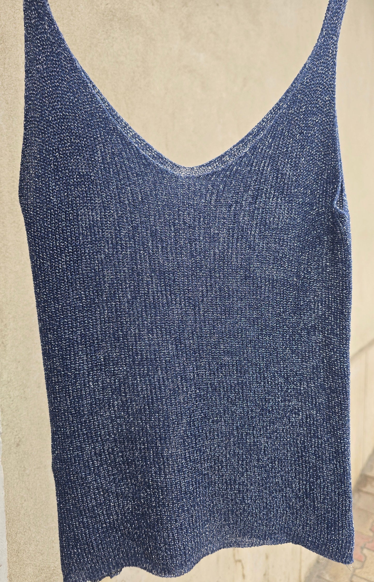 CANOTTA IN MAGLIA LUREX