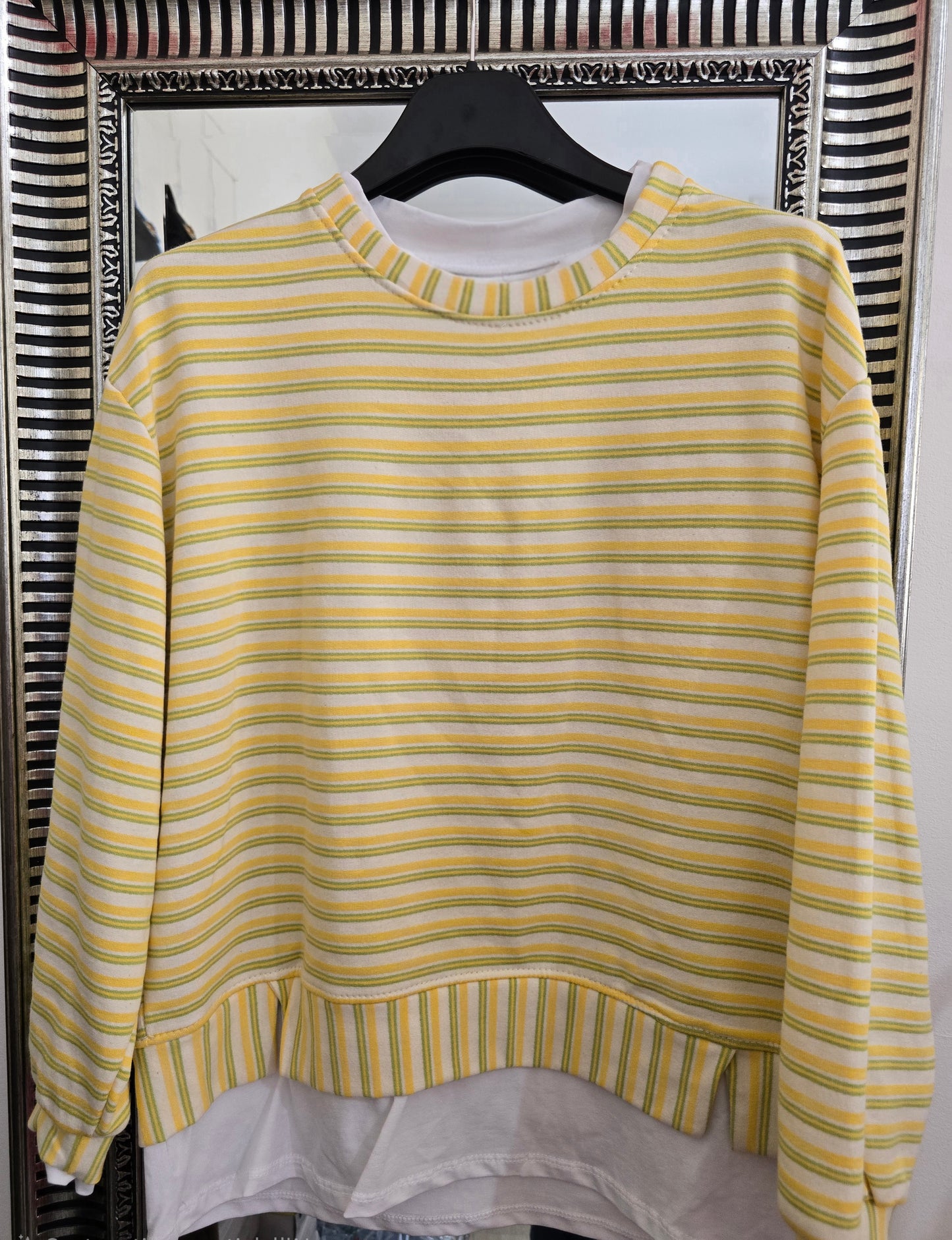 MAGLIA RIGHE COLORATE