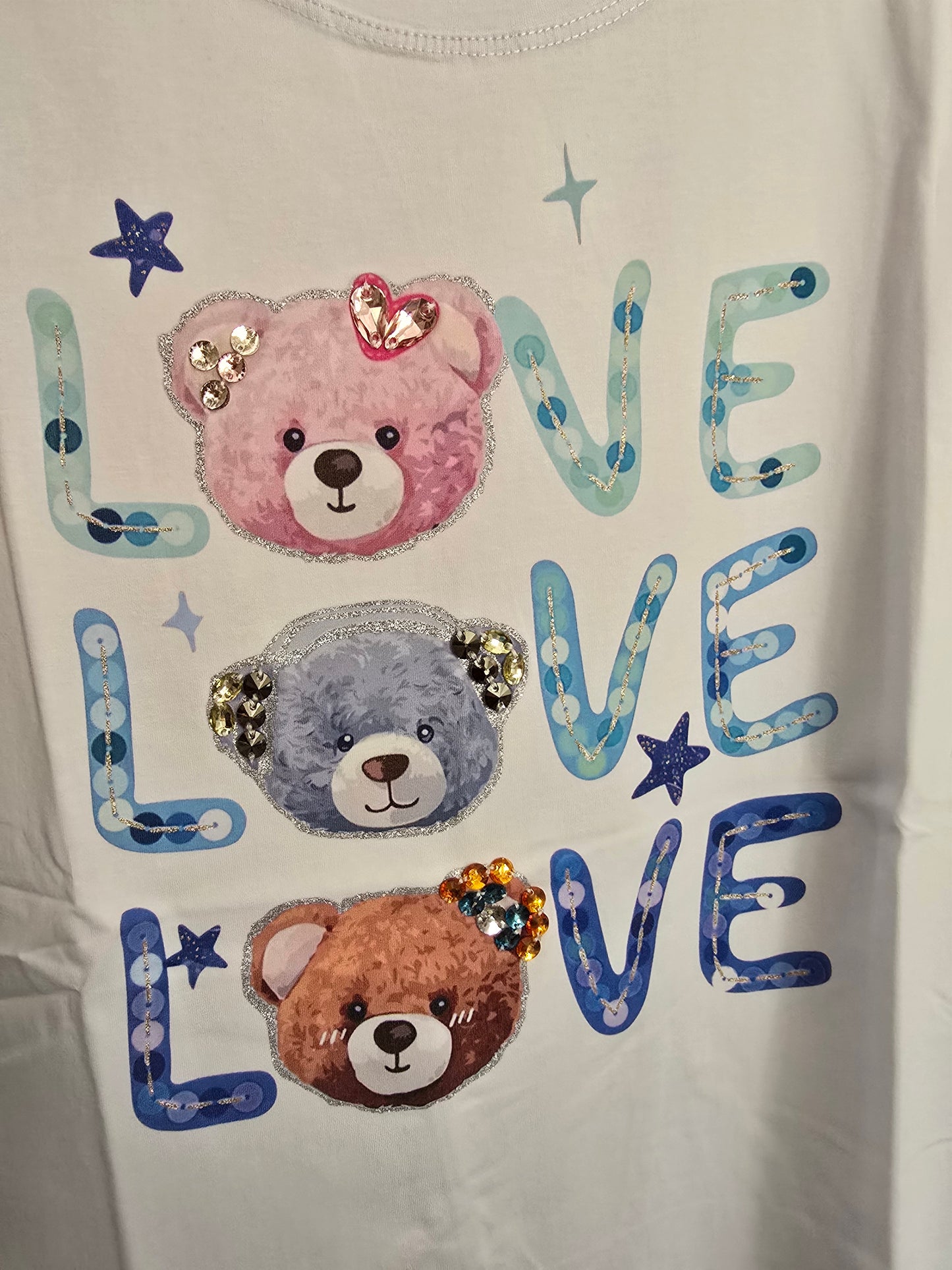 T-SHIRT TEDDY LOVE LOVE