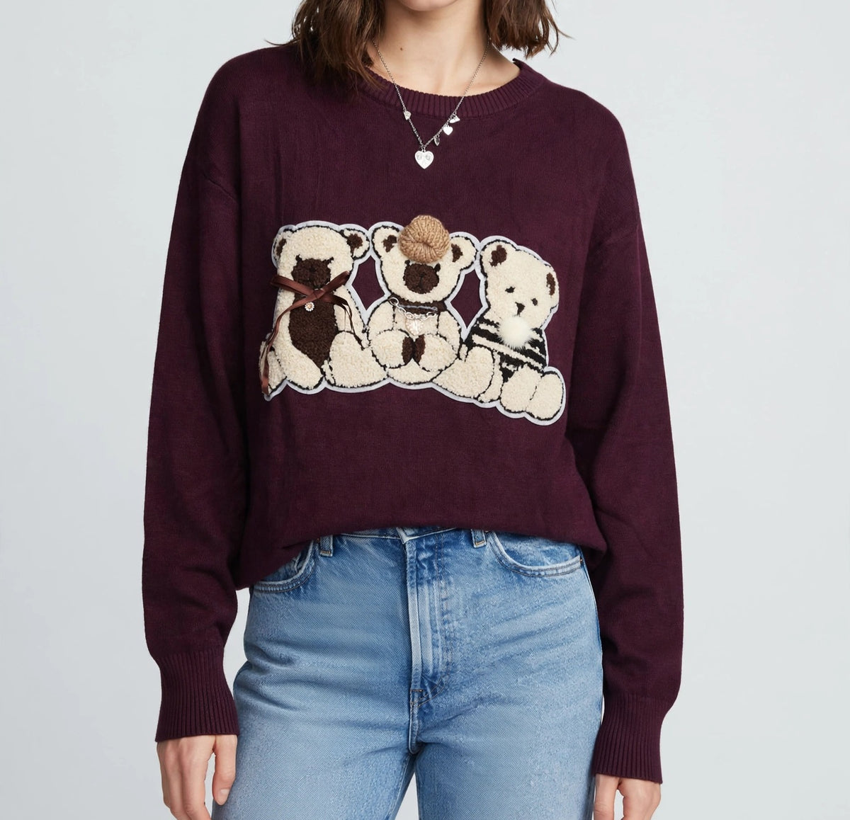 MAGLIONE TEDDY TRIS
