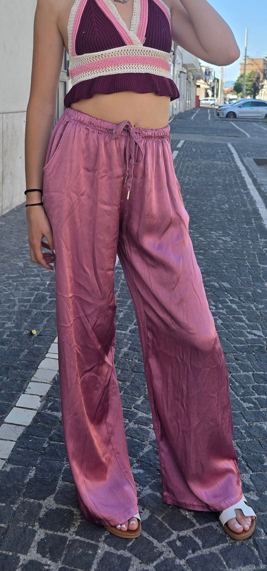 PANTALONI SATEN