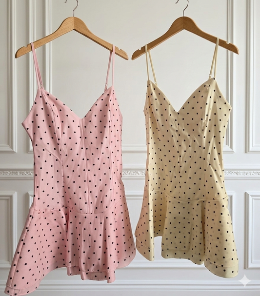 JUMPSUIT DRESS  CON POIS