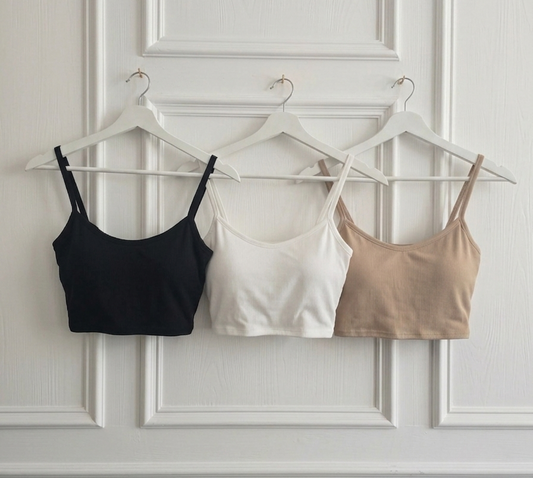 TOP CORTO CON COPPETTE