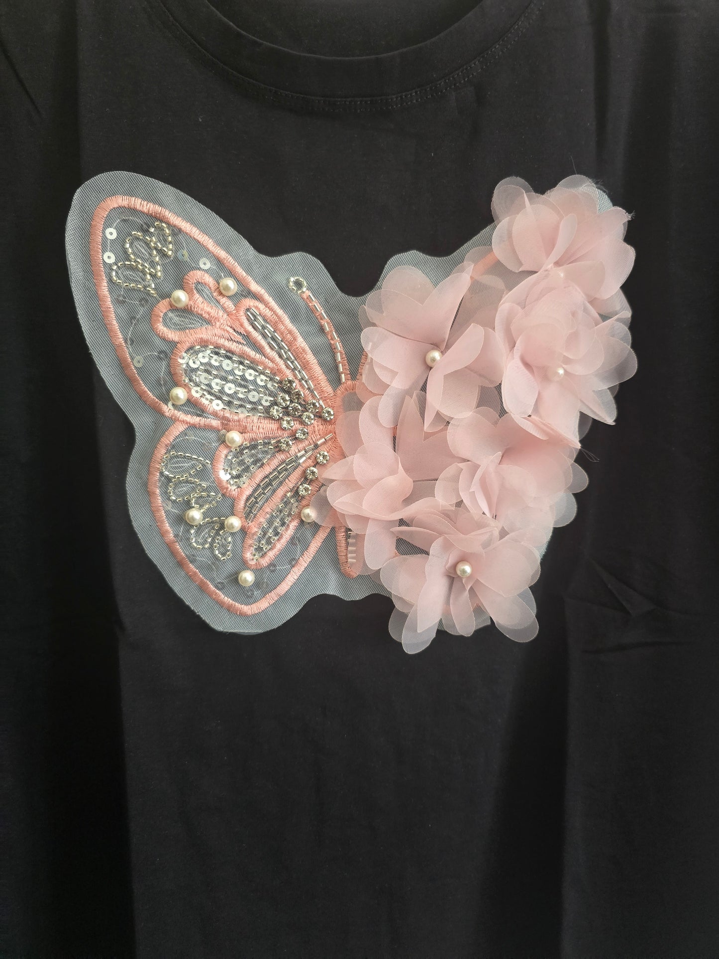 T-SHIRT BUTTERFLY 3D 3 COLORI