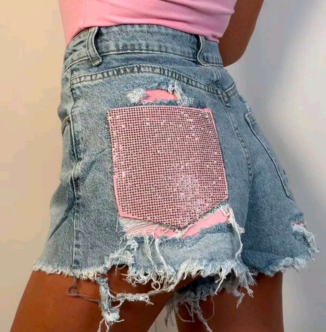 SHORTS TASCA PINK 2 VARIANTI