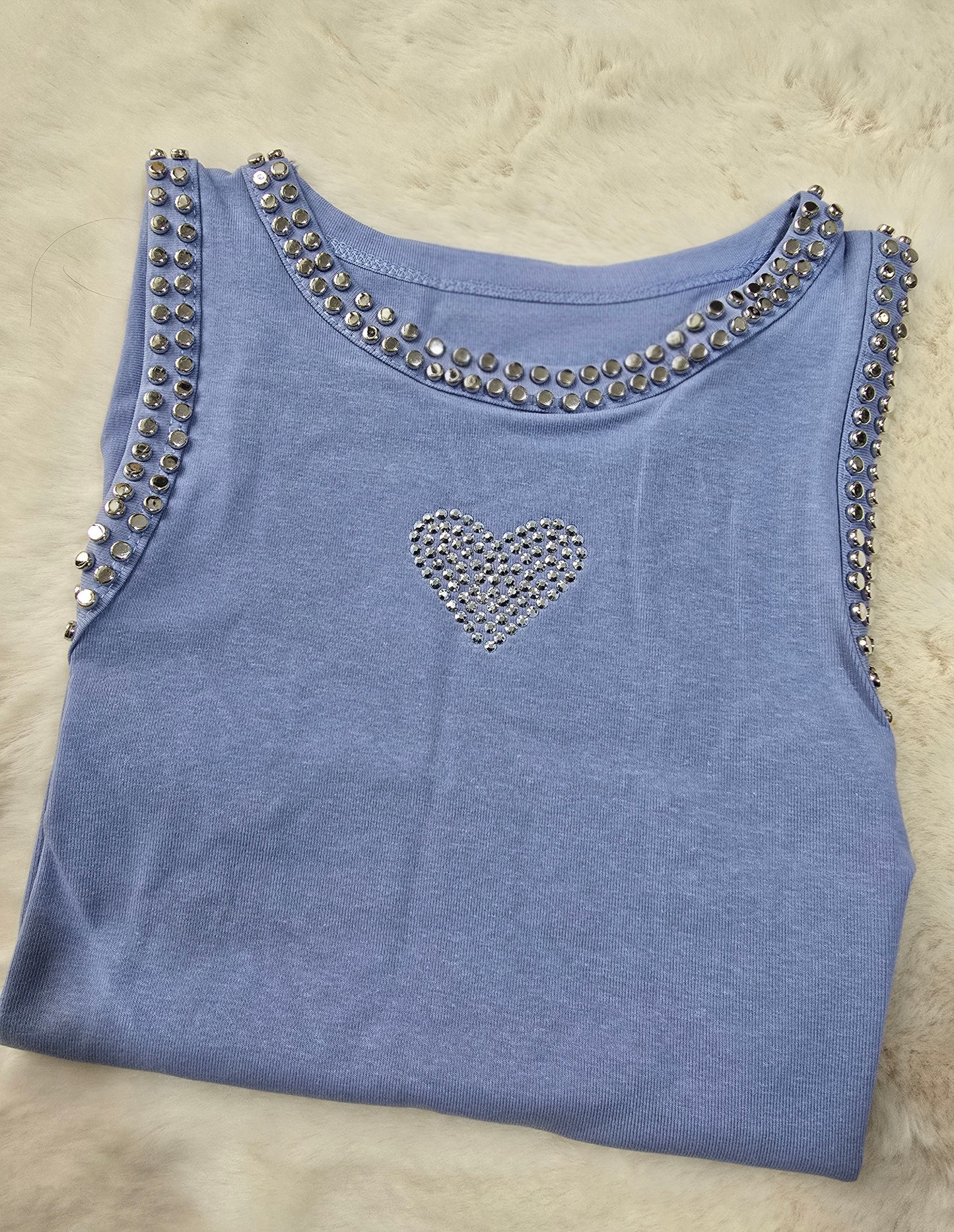 CANOTTA CUORE E STRASS