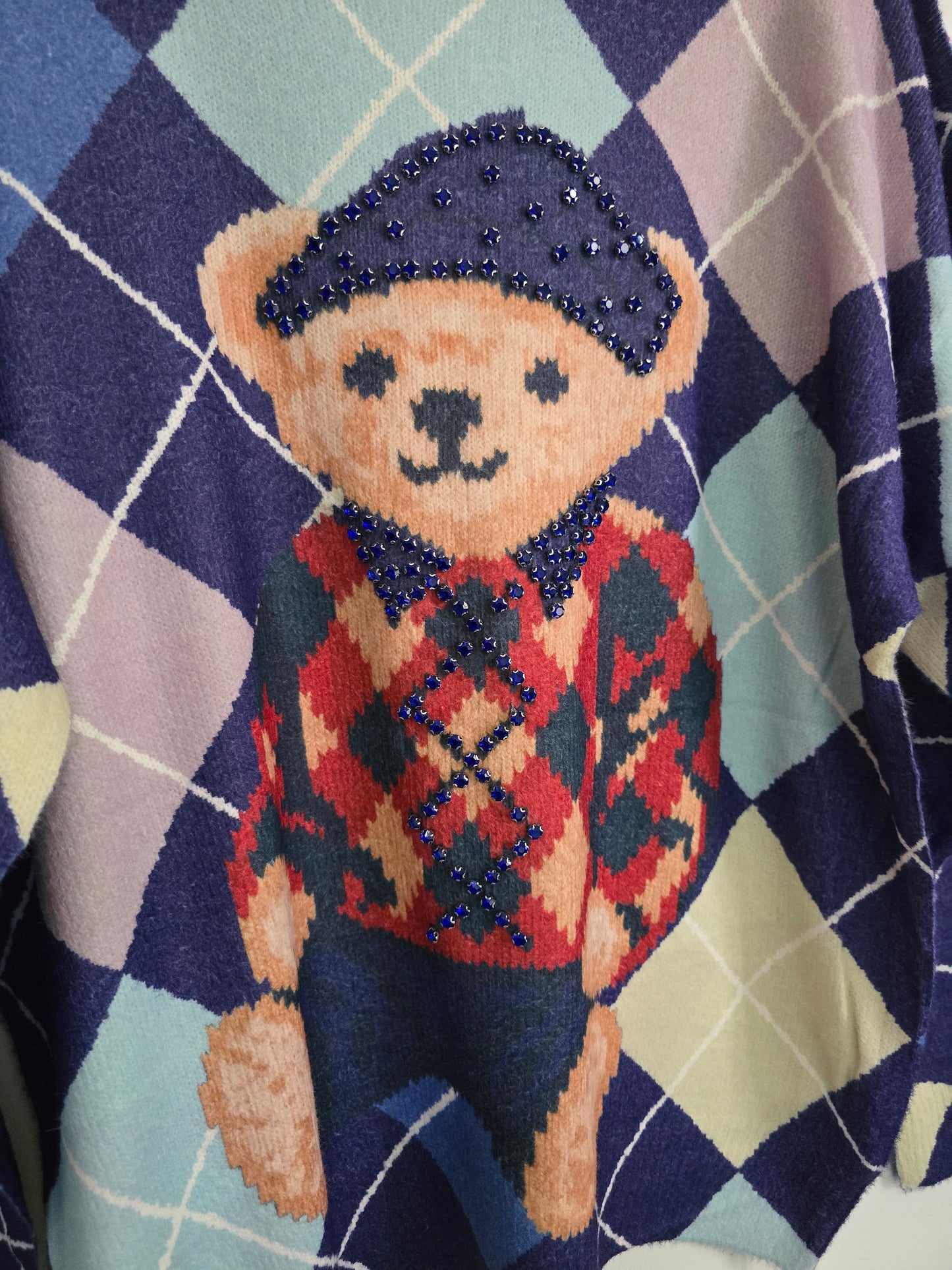 MAGLIONE TEDDY ROMBO