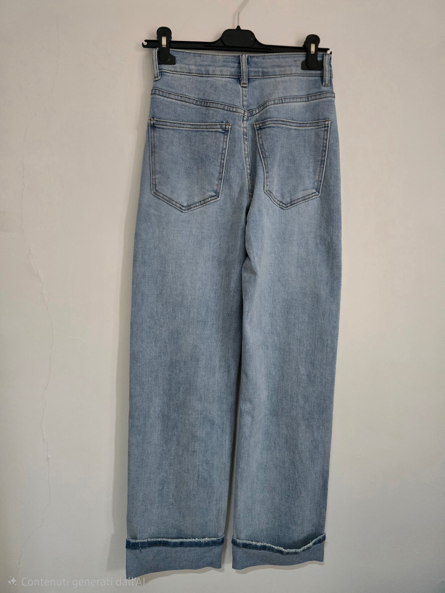 JEANS CHIUSURA INVERSA