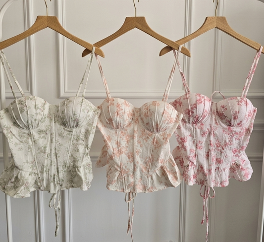 CORSETTO MODELLANTE FLOWERS