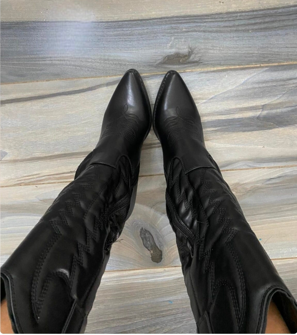 STIVALI CAMPEROS 2 COLORI BEIGE E NERO